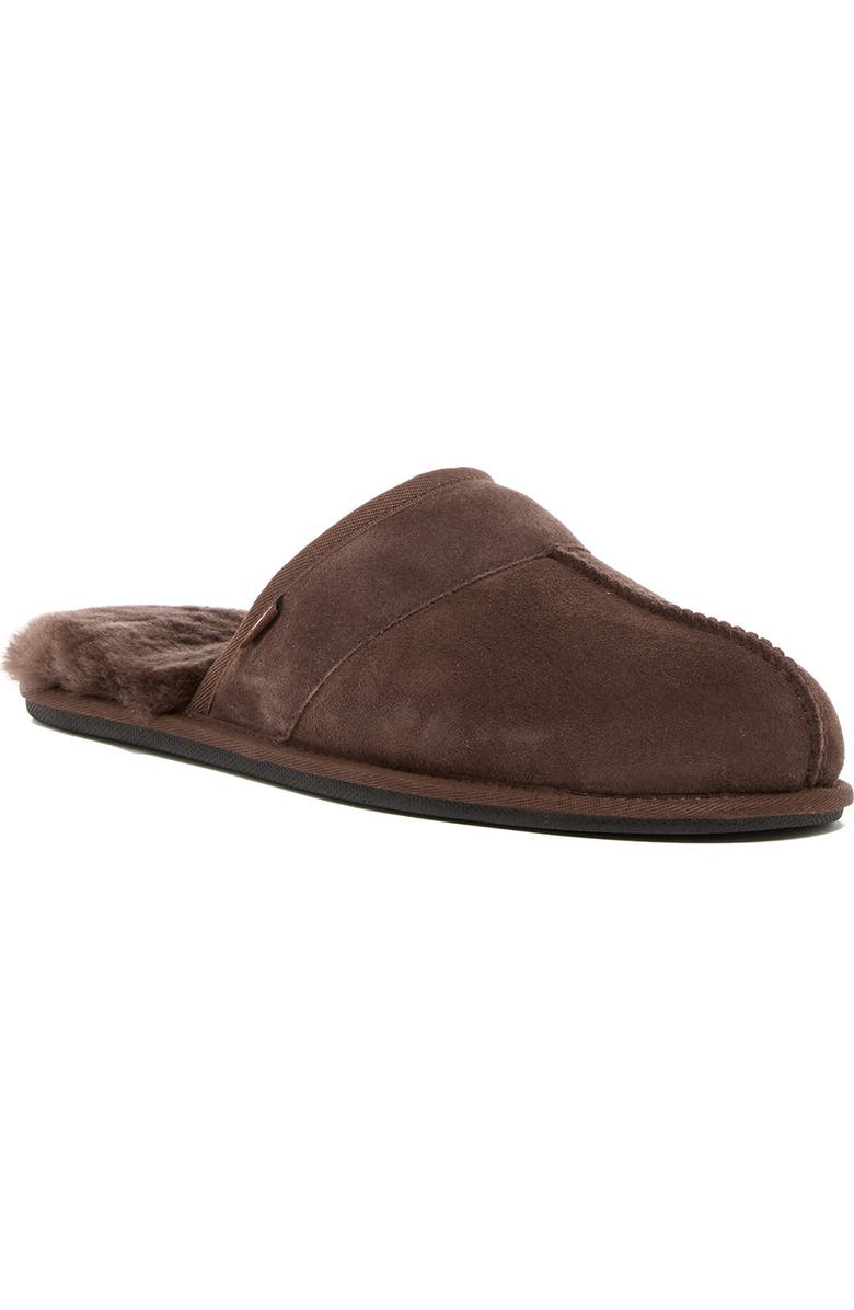 UGG<sup>®</sup> Leisure Genuine Shearling Lined Slipper, Main, color,