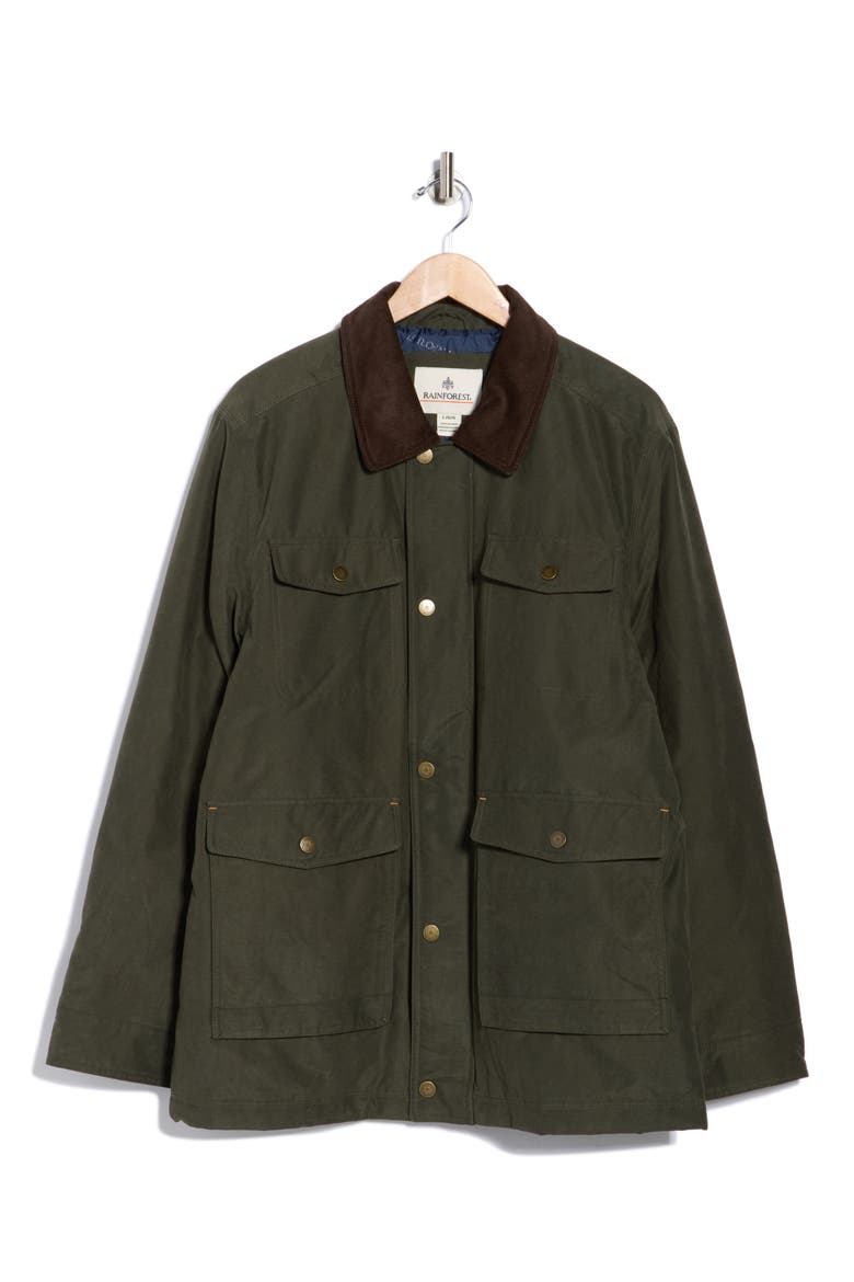 Insulated Barn Jacket, Alternate, color, OLIVE