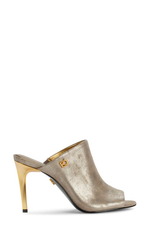 Donna Karan New York Donna Slide Sandal In Cloud/silver