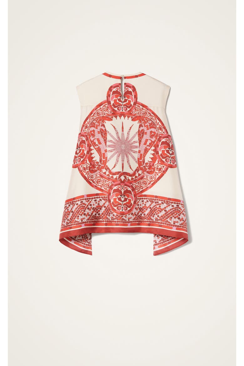 San Carlo Top, Alternate, color, Cobra Placée Red