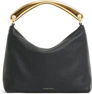 Mansur Gavriel Hera Metal Handle Leather Bag