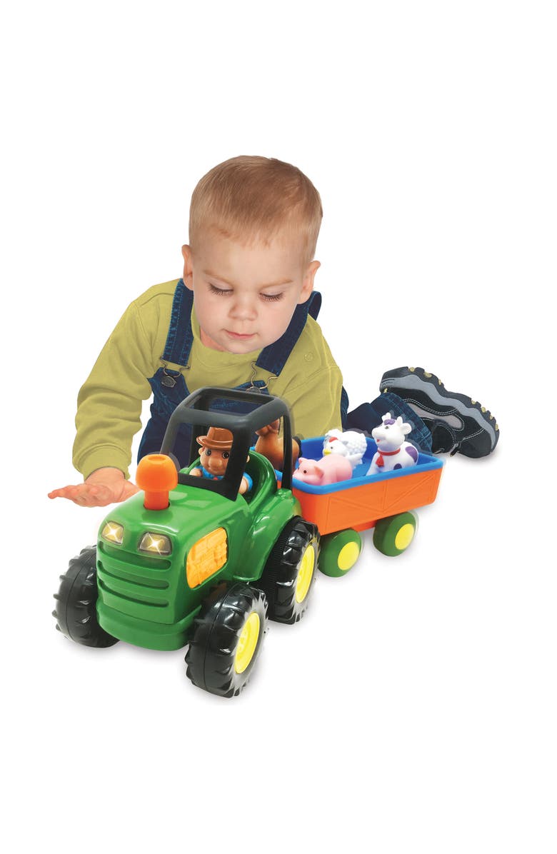 Kiddieland Light N' Sound Farm Tractor, Alternate, color, Multicolored