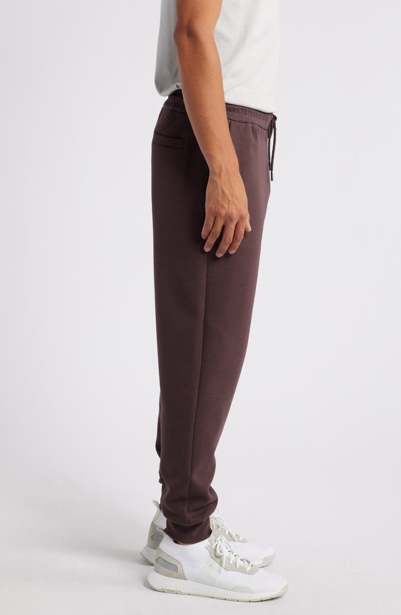 BOSS Locsin Cotton Blend Joggers, Alternate, color, Burgundy
