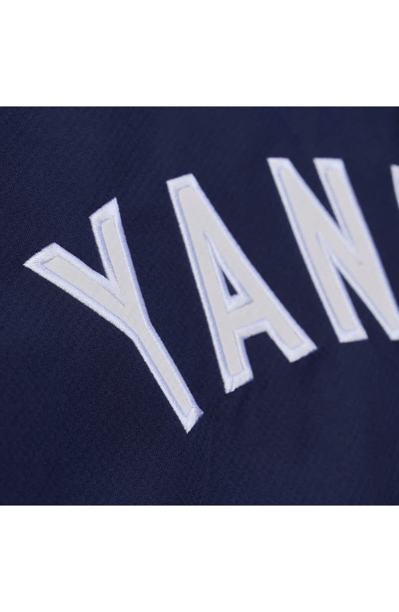 Mitchell & Ness Men's Mitchell & Ness  Navy New York Yankees Full-Snap Hooded Coaches Jacket, Alternate, color, Navy