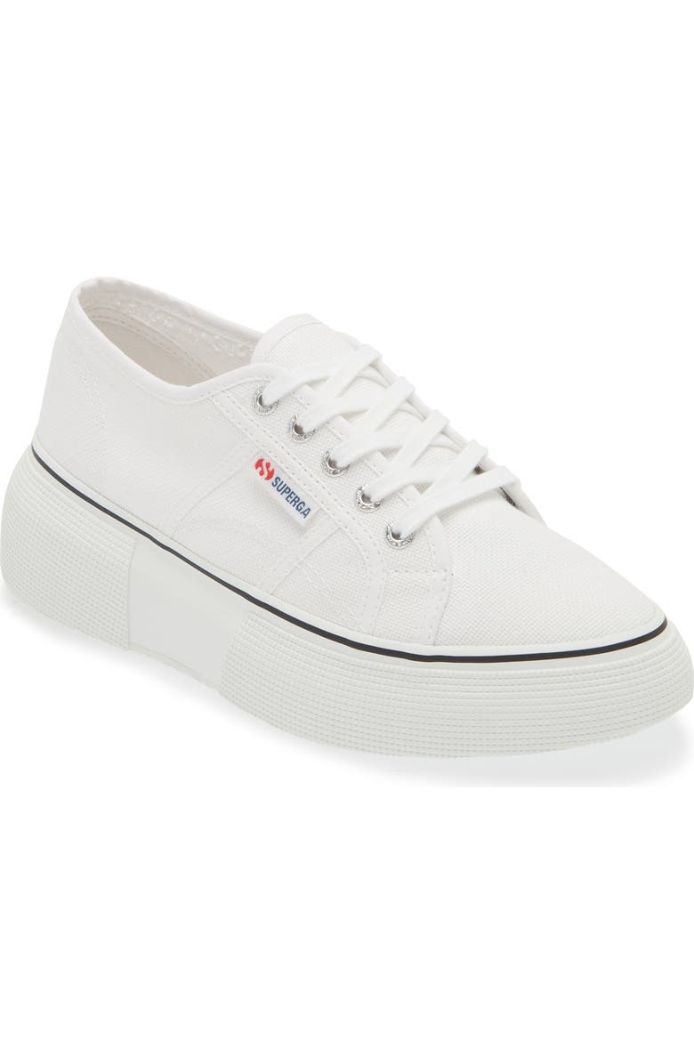 Superga 2287 Bubble Line Platform Wedge Sneaker, Main, color,