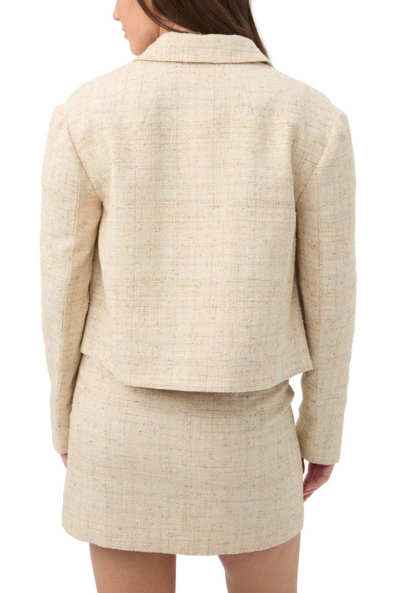 Bayonne Tweed Jacket, Alternate, color, Biarritz Beige