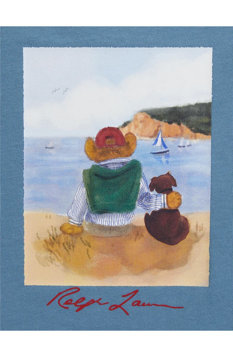 Polo Ralph Lauren Kids' Polo Bear Cotton Graphic T-Shirt, Alternate, color, Camp Blue