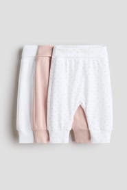 H&M 3-pack Foldover-waist Trousers