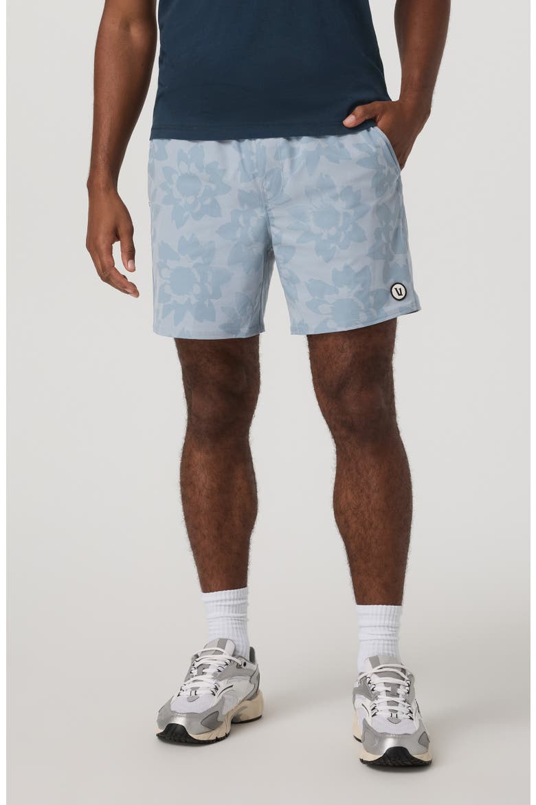 Maverick Lined Hybrid Volley Shorts, Alternate, color, RAINDROP SOL