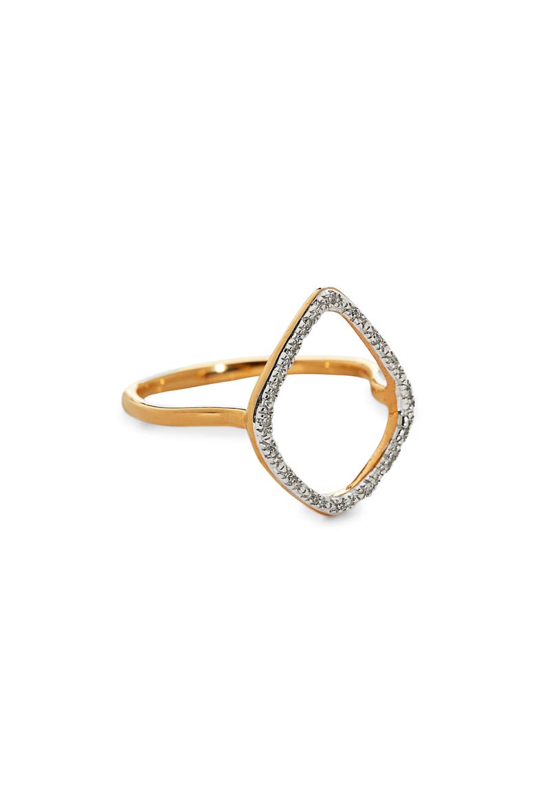 Riva Diamond Hoop Ring, Alternate, color, YELLOW GOLD