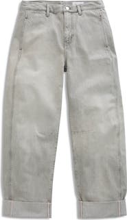 AG Mercer Cuffed High Waist Barrel Jeans