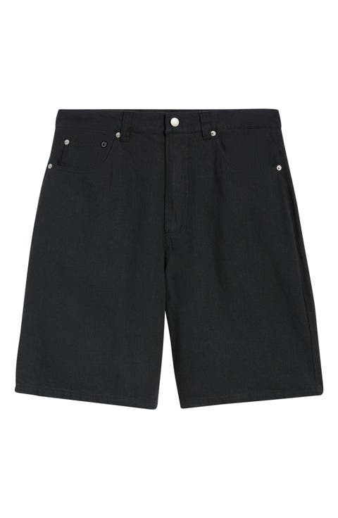 Devin Baggy Linen Blend Shorts