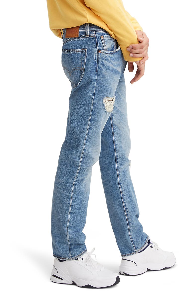 Levi's<sup>®</sup> 501<sup>®</sup> '93 Ripped Straight Leg Jeans, Alternate, color,