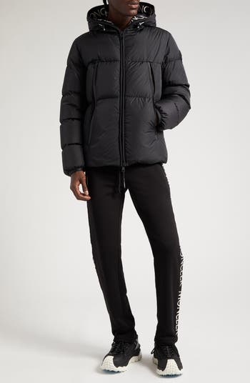 Black moncler puffer jacket mens online