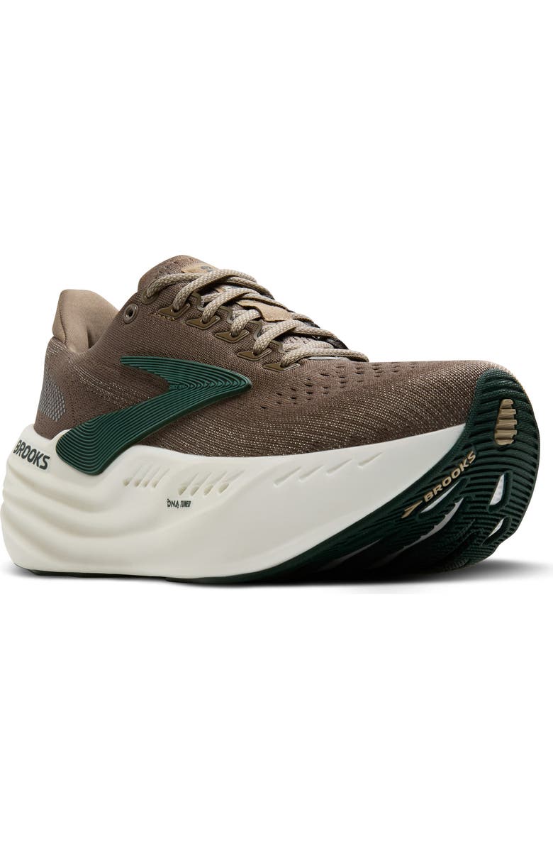 Brooks Glycerin Max Running Shoe, Main, color, Falcon/ Green/ London Fog