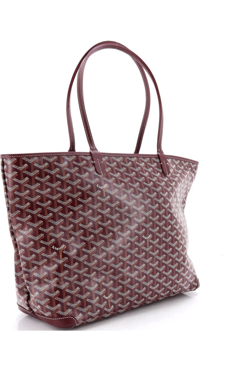 Pre-Owned Goyard Artois Tote Coated Canvas MM, Alternate, color, Purple