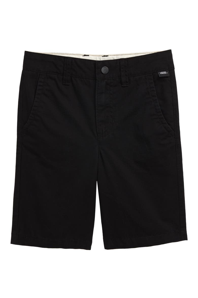 Authentic Chino Shorts, Main, color, BLACK