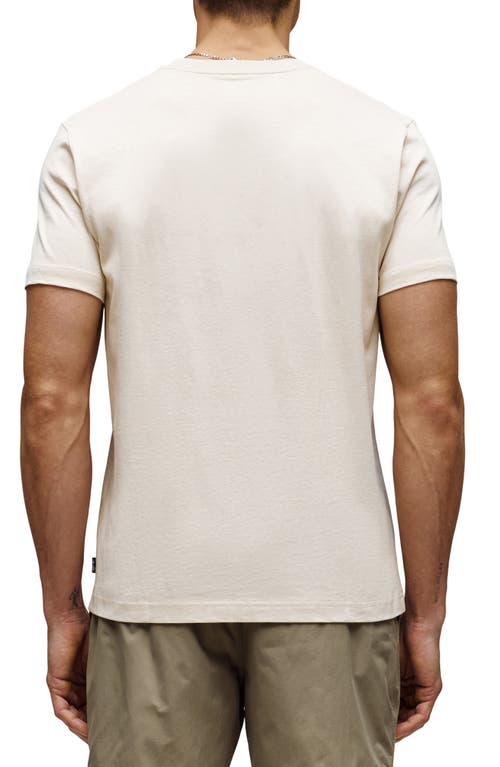Psycho Bunny Aussie Appliqué Graphic T-shirt In Gold