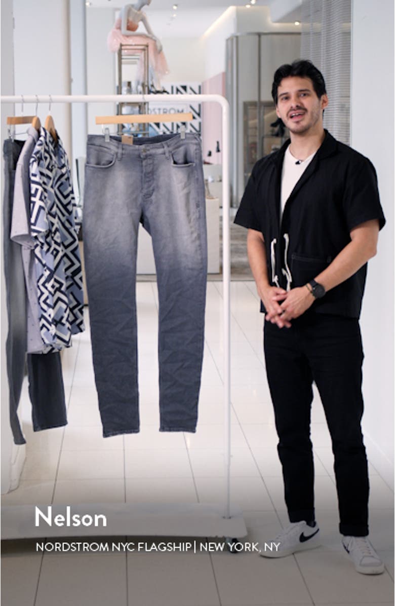 Van Winkle Rinsed Ombré Skinny Jeans, sales video thumbnail