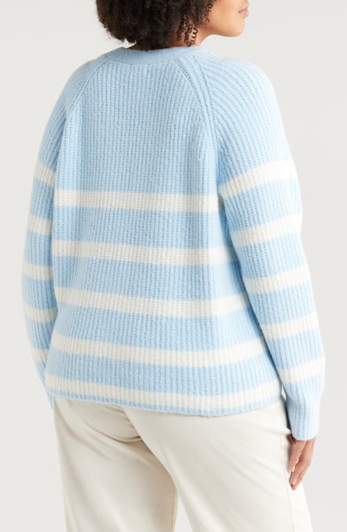 CASLON CASLON® WEEKEND STRIPE CARDIGAN