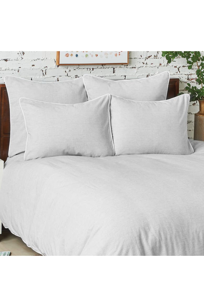 Tate Boulder Queen Duvet Cover, Alternate, color, Gray