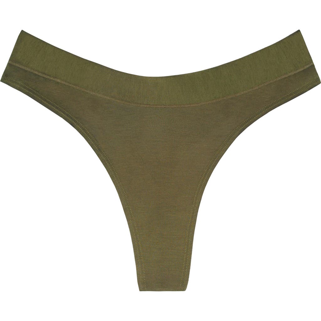 Cuup The Thong In Green