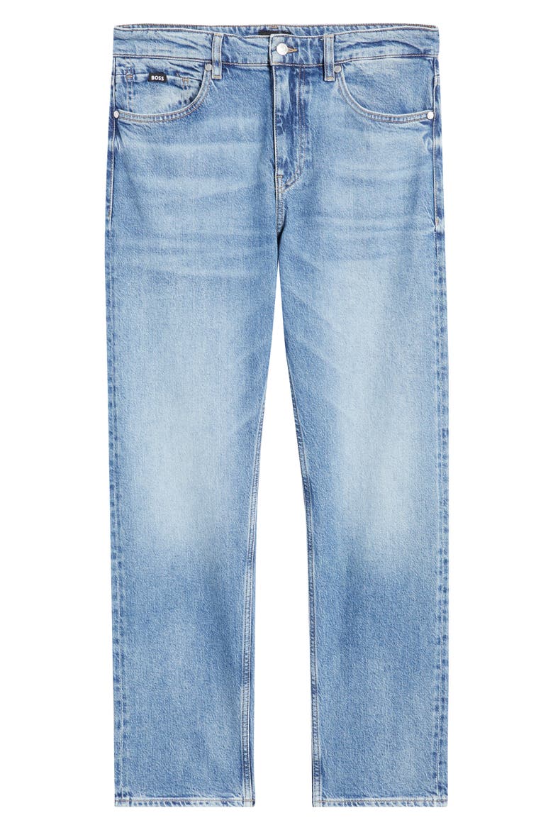 Ogden Stretch Cotton & Lyocell Jeans, Alternate, color, BRIGHT BLUE