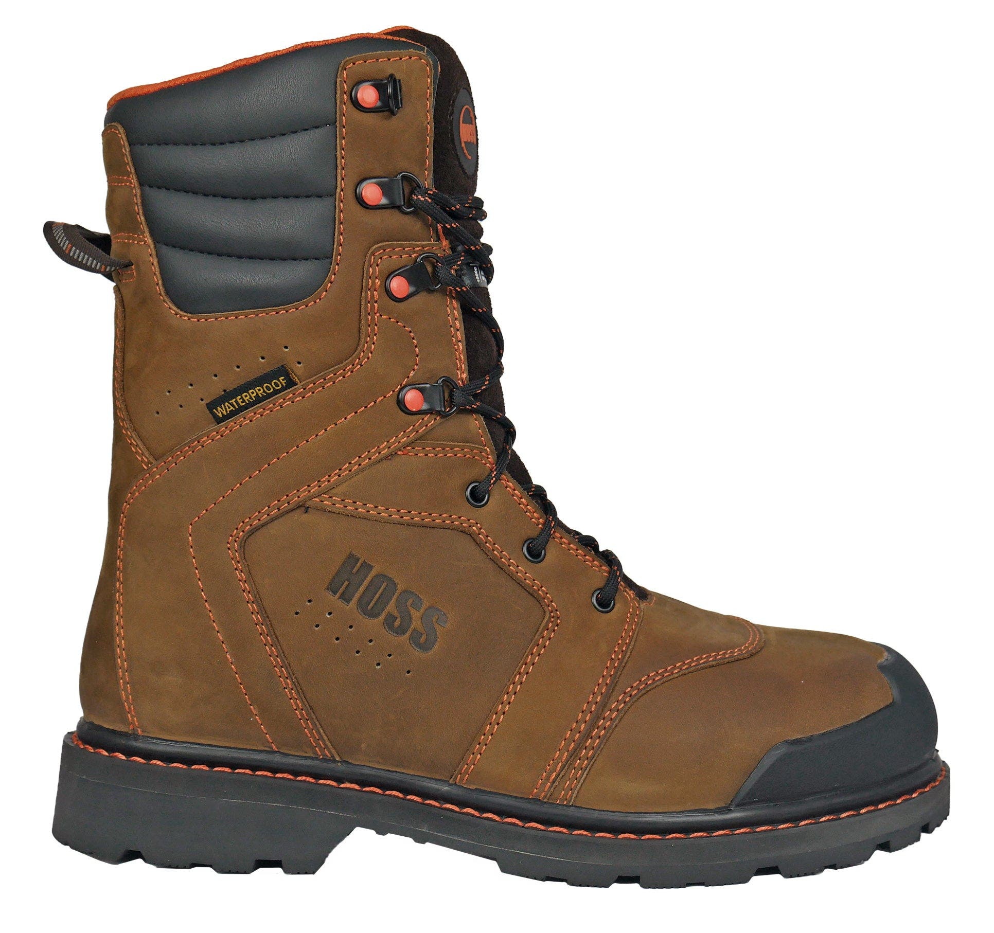 Hoss Boot Company HOSS Clash Composite Toe Insulated Work Boot, Alternate, color, Brown