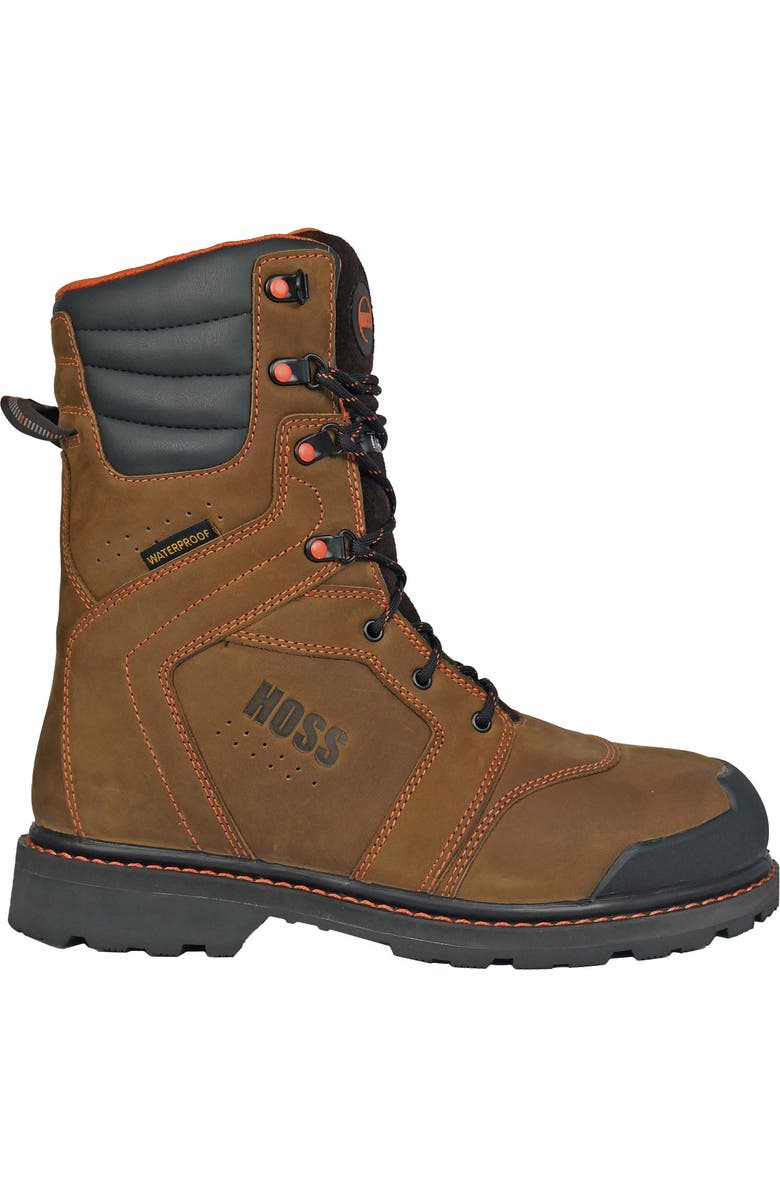 Hoss Boot Company HOSS Clash Composite Toe Insulated Work Boot, Alternate, color, Brown