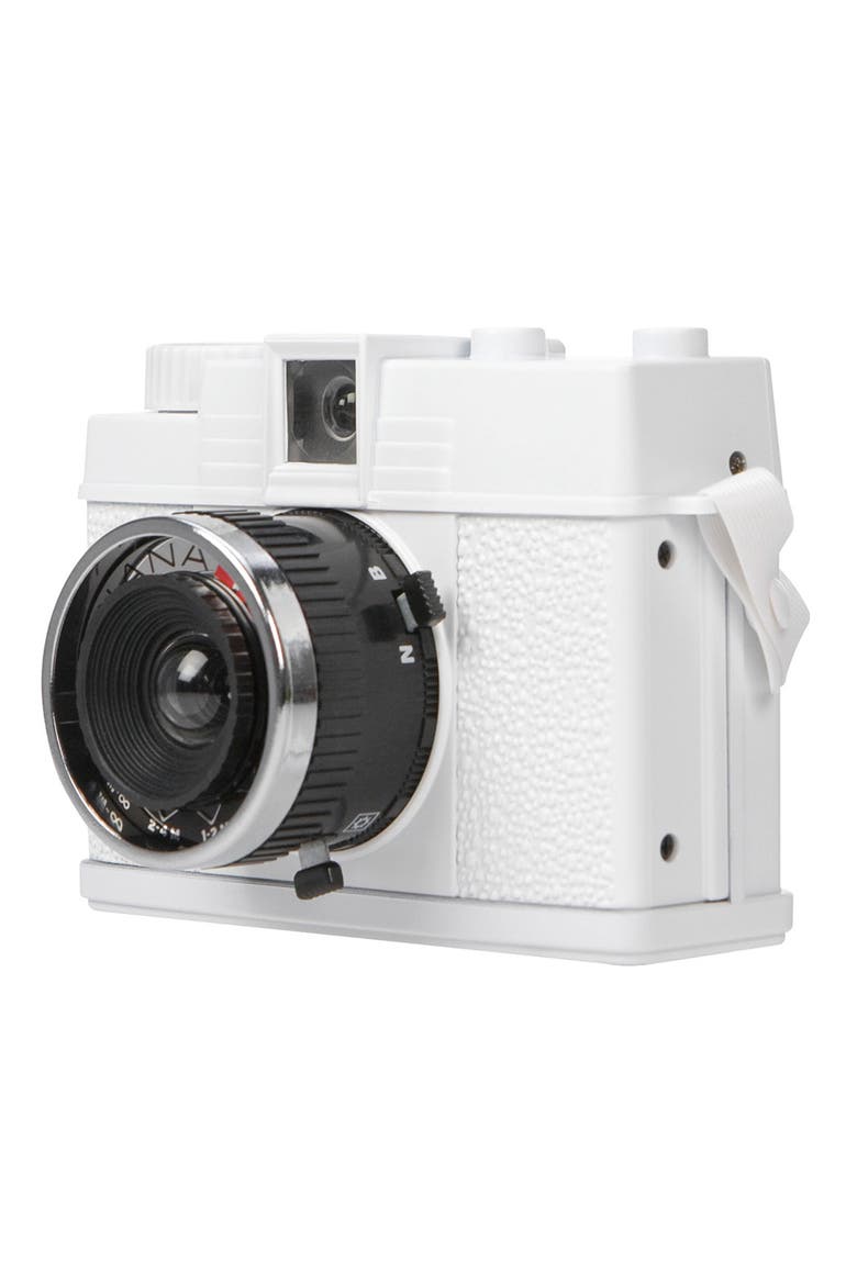 'Diana Mini' Camera, Alternate, color, WHITE