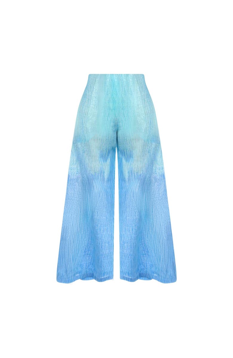 KAHINDO Ombre Wide Leg Pants, Alternate, color, Ombre Blue