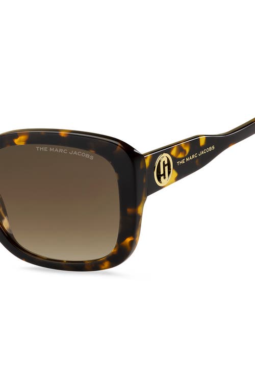 Marc Jacobs 54mm Gradient Square Sunglasses
