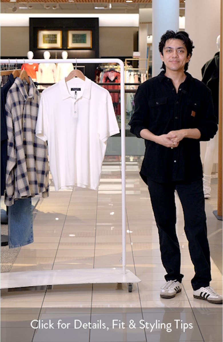 Slim Fit Tech Piqué Polo, sales video thumbnail