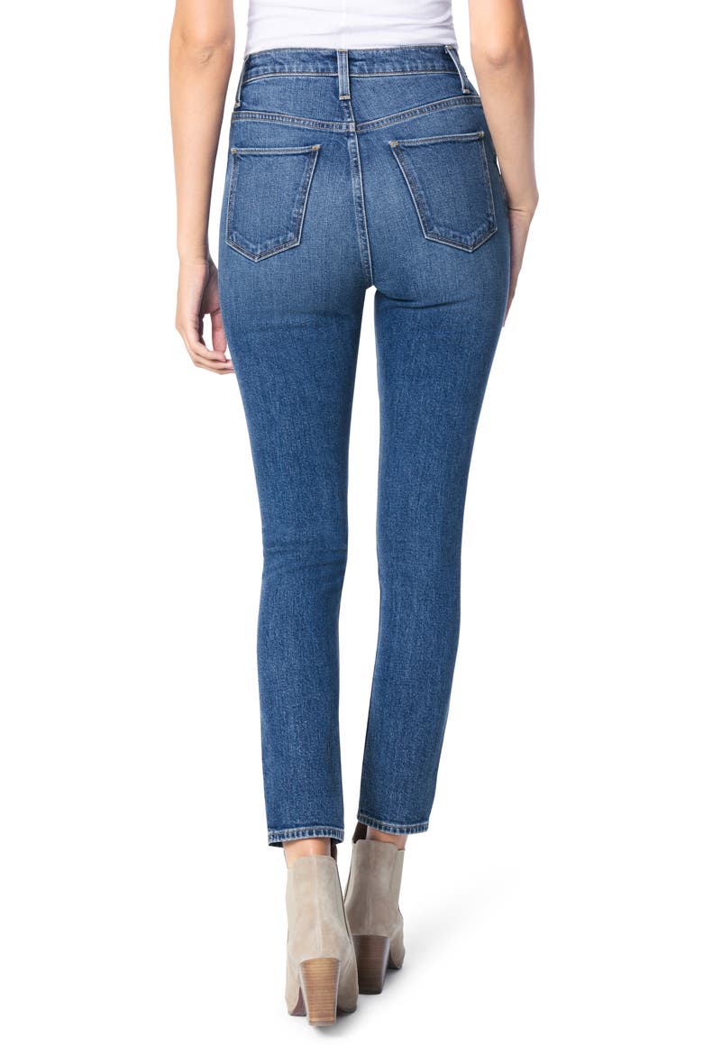 The Raine Super High Waist Ankle Slim Jeans, Alternate, color, RHAPSODY
