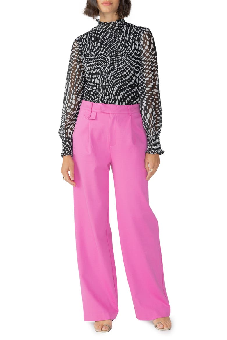 Metropolis Trousers, Alternate, color, WILD PINK