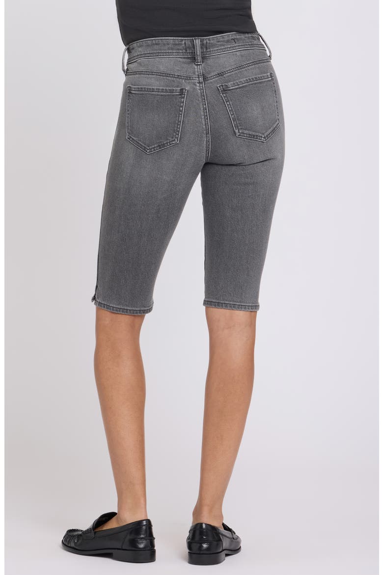 Sophie Side Slit Bike Capri Jeans, Alternate, color, DUSTY ASH