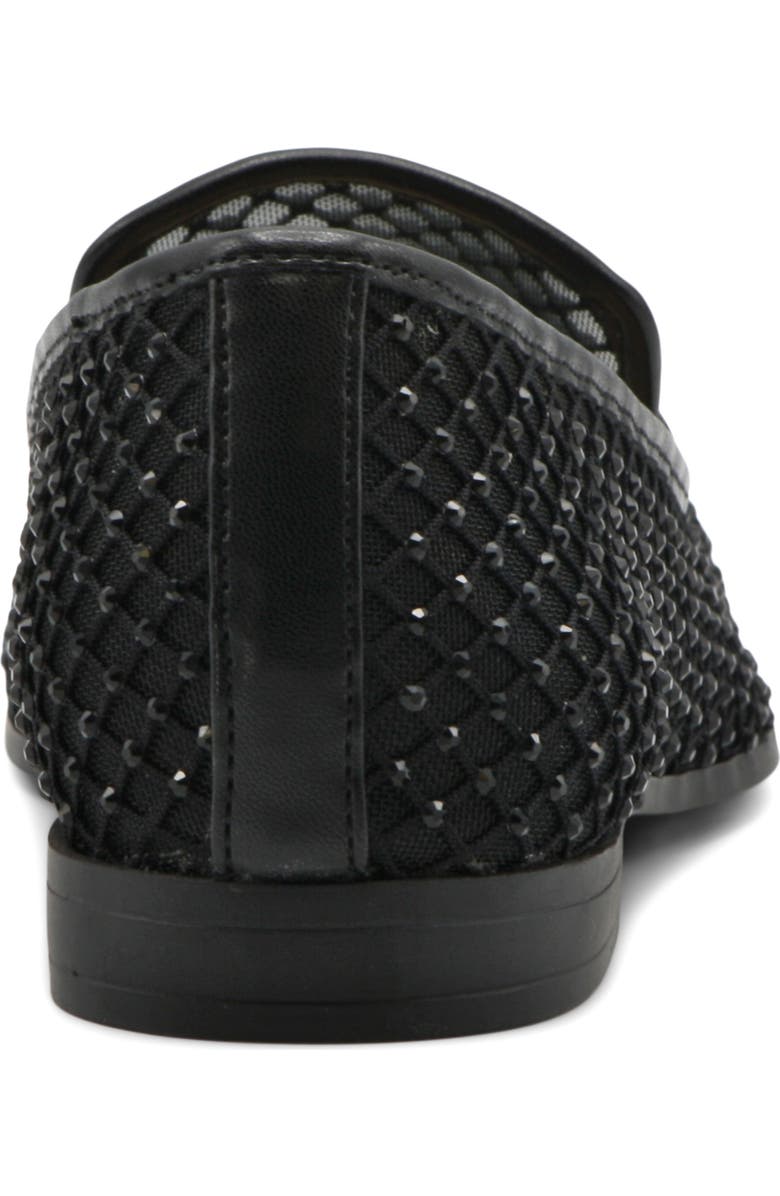 Charles by Charles David Forrest Rhinestone Mesh Loafer, Alternate, color, Black-Mesh