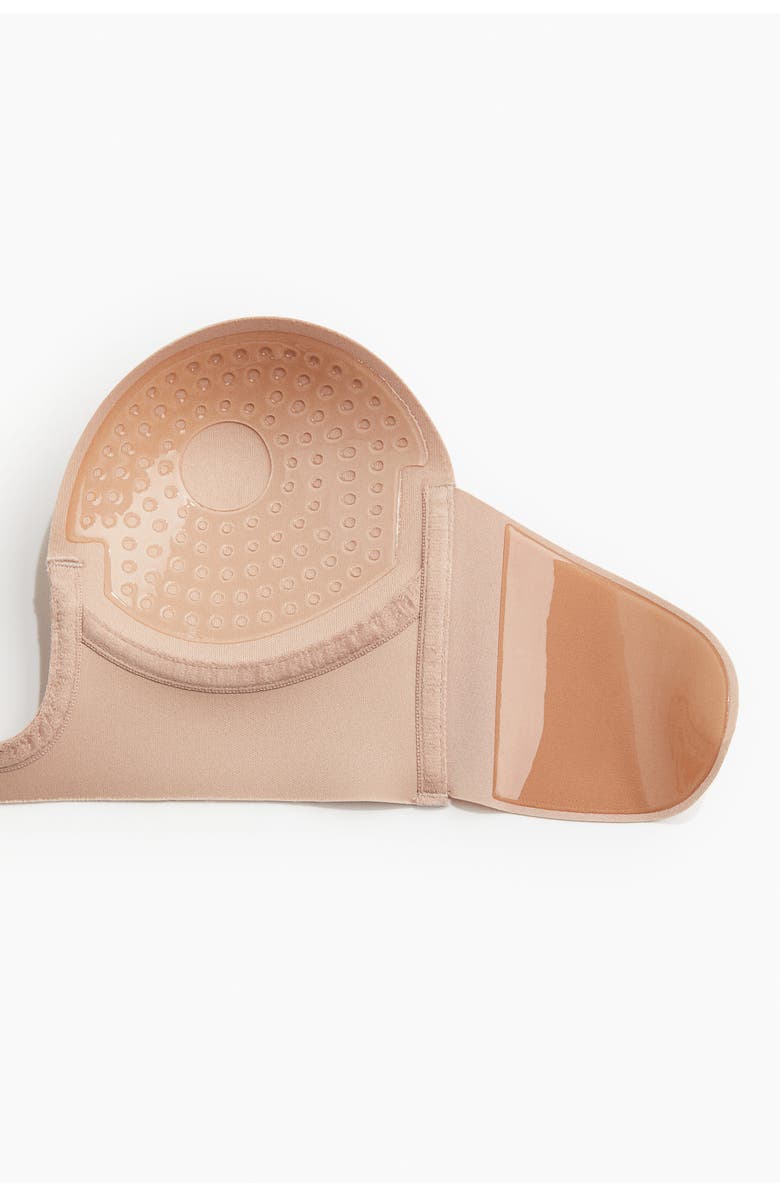 H&M Self-adhesive Bra, Alternate, color, Beige