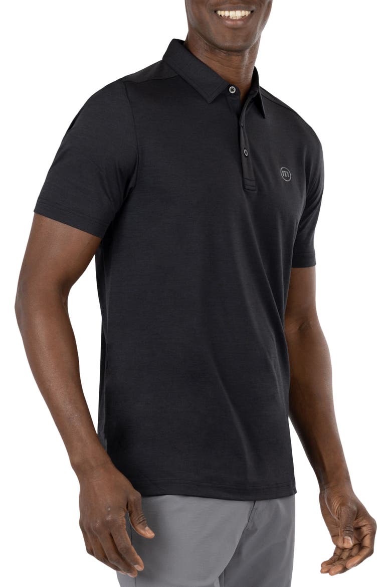 Heating Up Polo, Alternate, color, BLACK
