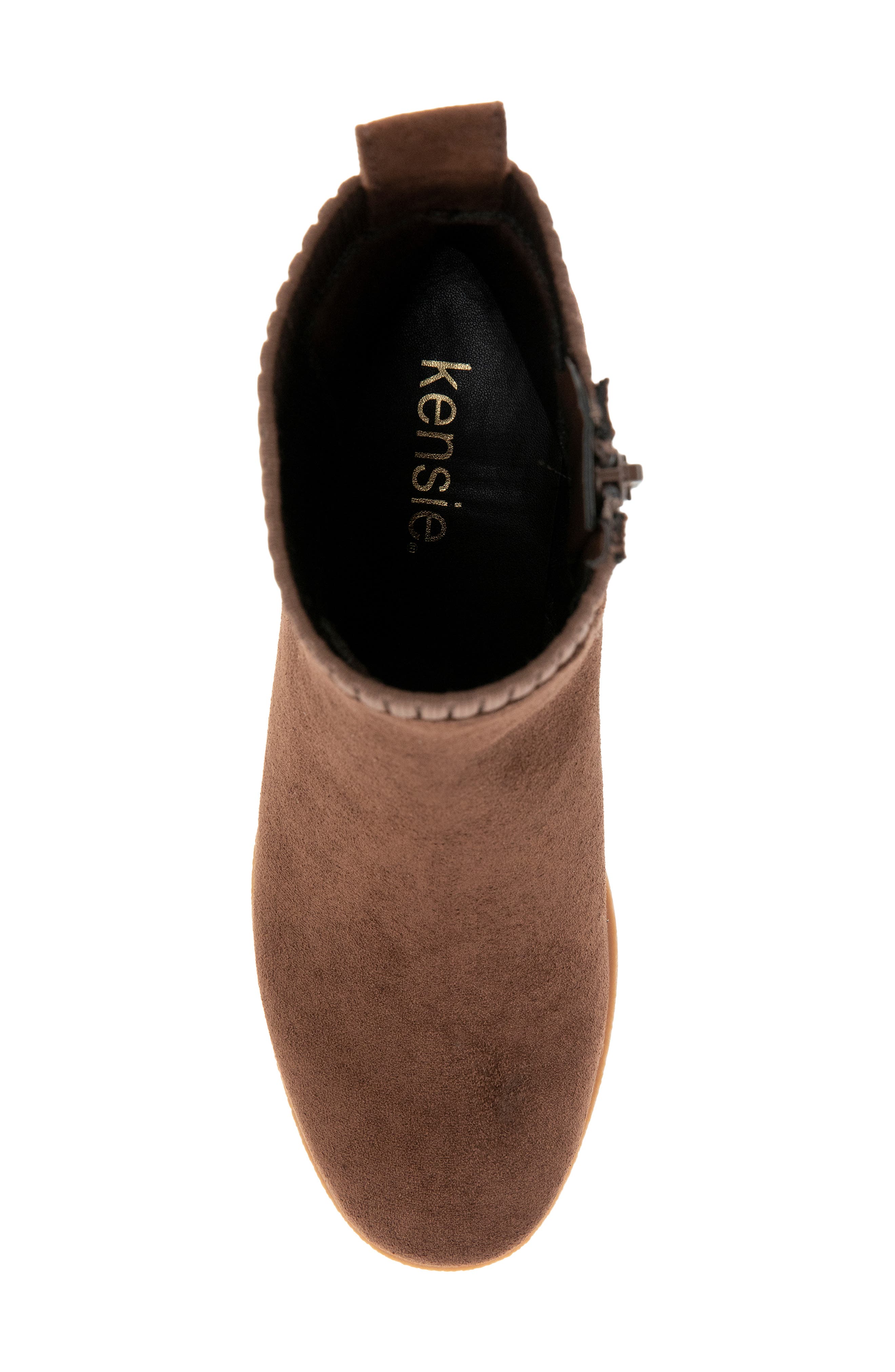 Nina Wedge Bootie, Alternate, color, CHOCOLATE