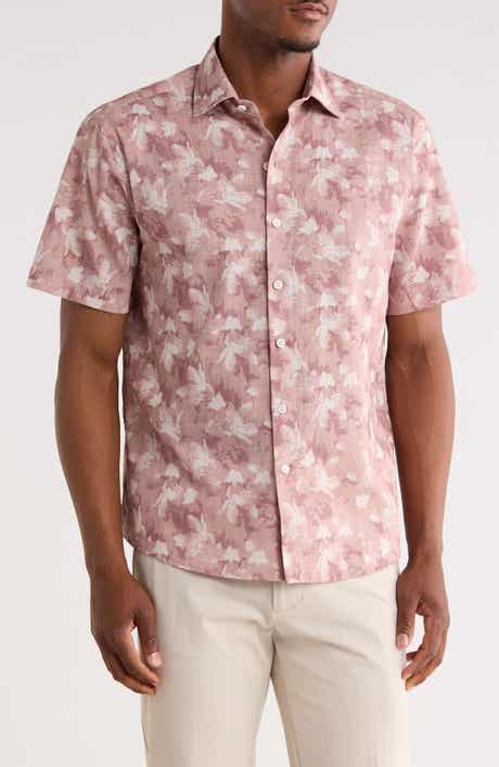 Robert Barakett Umberto Short Sleeve Button-Up Shirt