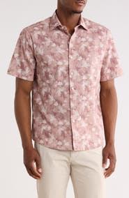 Robert Barakett Umberto Short Sleeve Button-Up Shirt