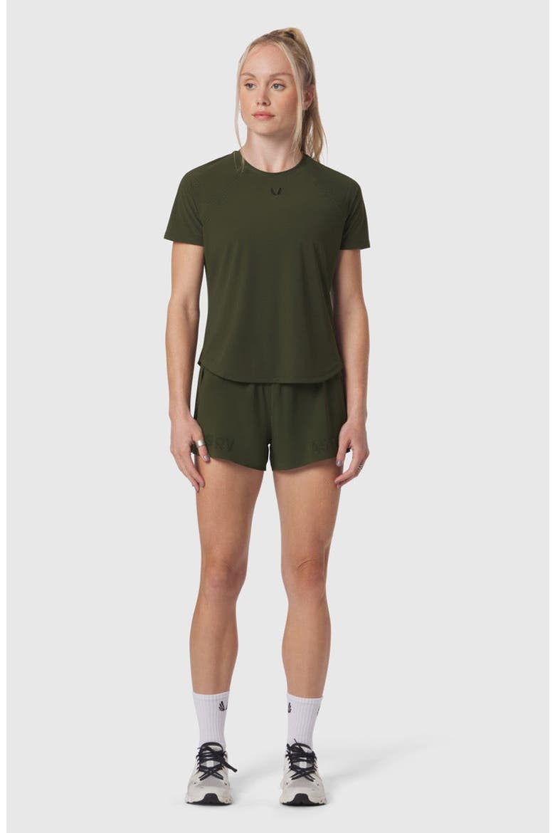 Laser Vent Established Tee, Alternate, color, Olive