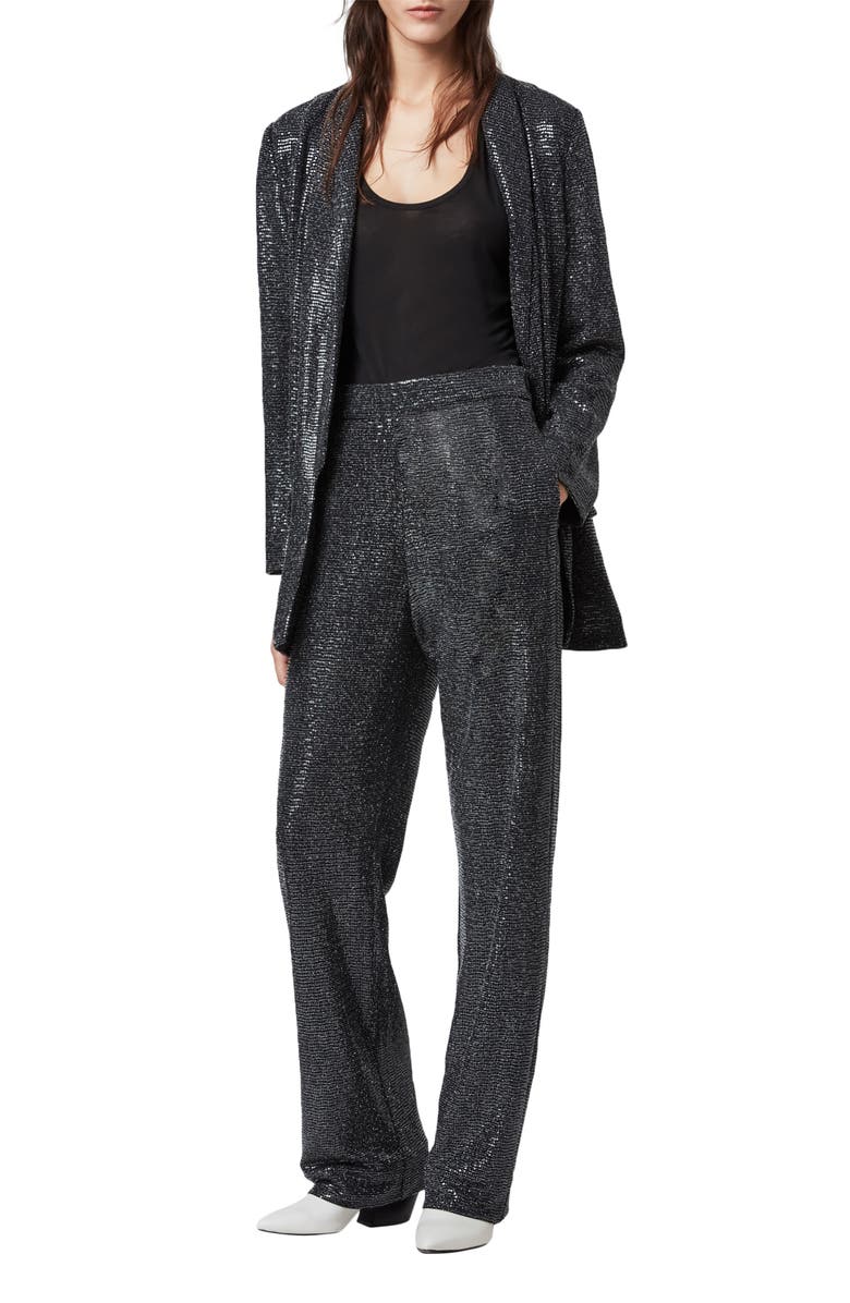AllSaints Leanna Trousers, Alternate, color,