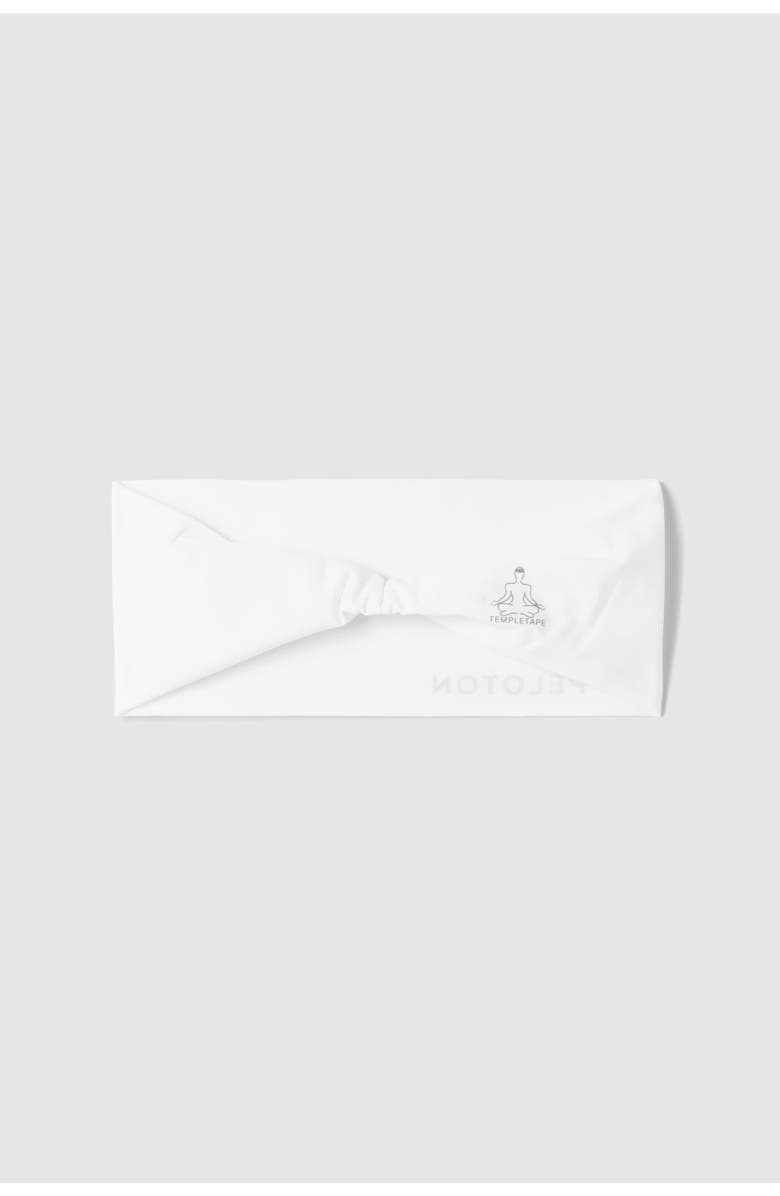 Peloton Wordmark Headband, Alternate, color, Bright White