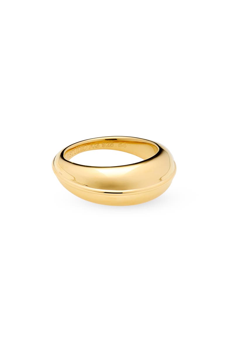 The Bonnie Hoop Earrings, Main, color, GOLD