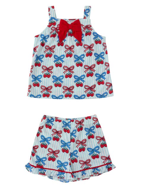Bow Tank & Short Pajama Set
