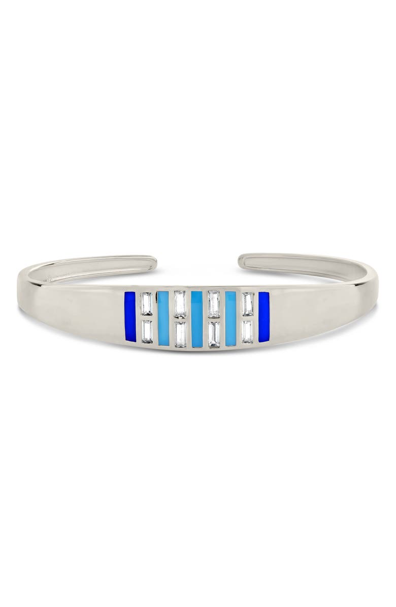 Sterling Forever Colbie Cuff Bracelet, Main, color, 