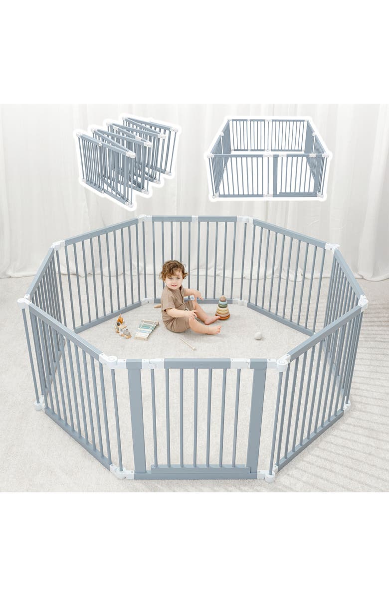 Comfy Cubs Playpen for Toddler and Babies, Main, color, 