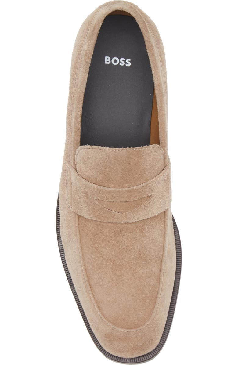 BOSS Limber Penny Loafer, Alternate, color, Medium Beige